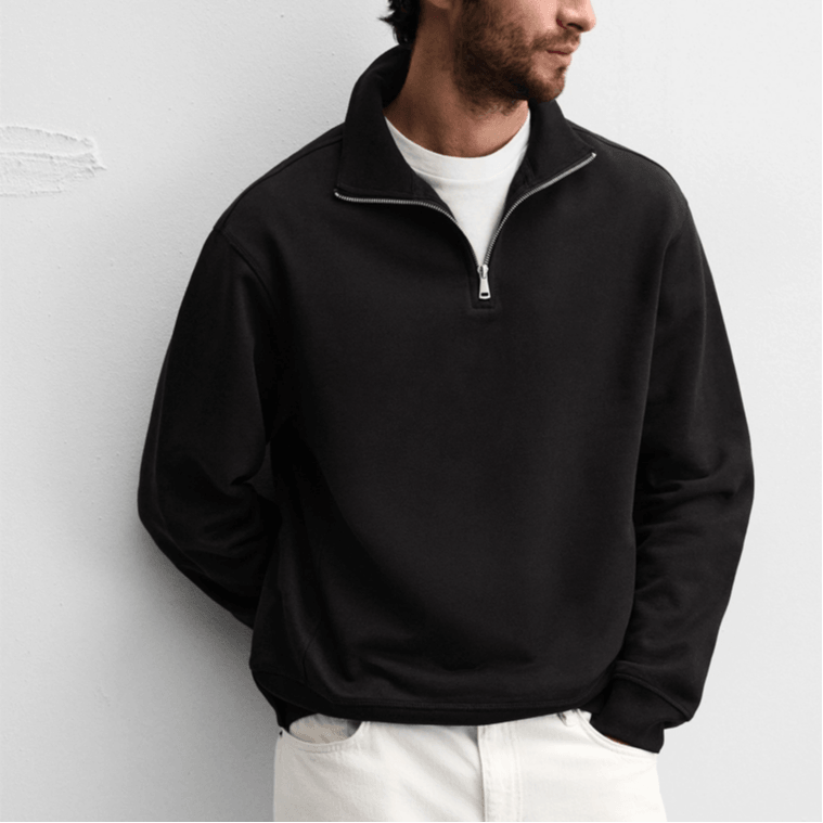 Zara Ribbed Turtleneck Sweatshirt — фото 3