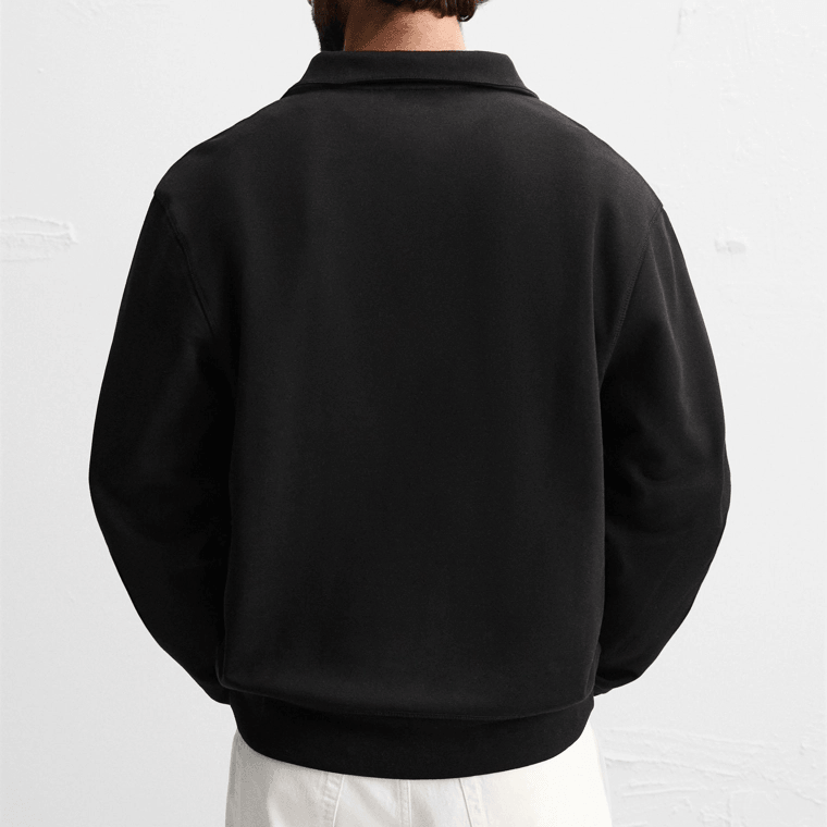 Zara Ribbed Turtleneck Sweatshirt — фото 2