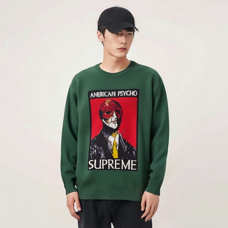 Supreme x American Psycho Sweater — фото 4