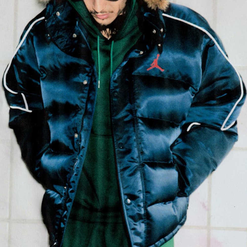 Supreme x Jordan FW24 Puffer Jacket — фото 6