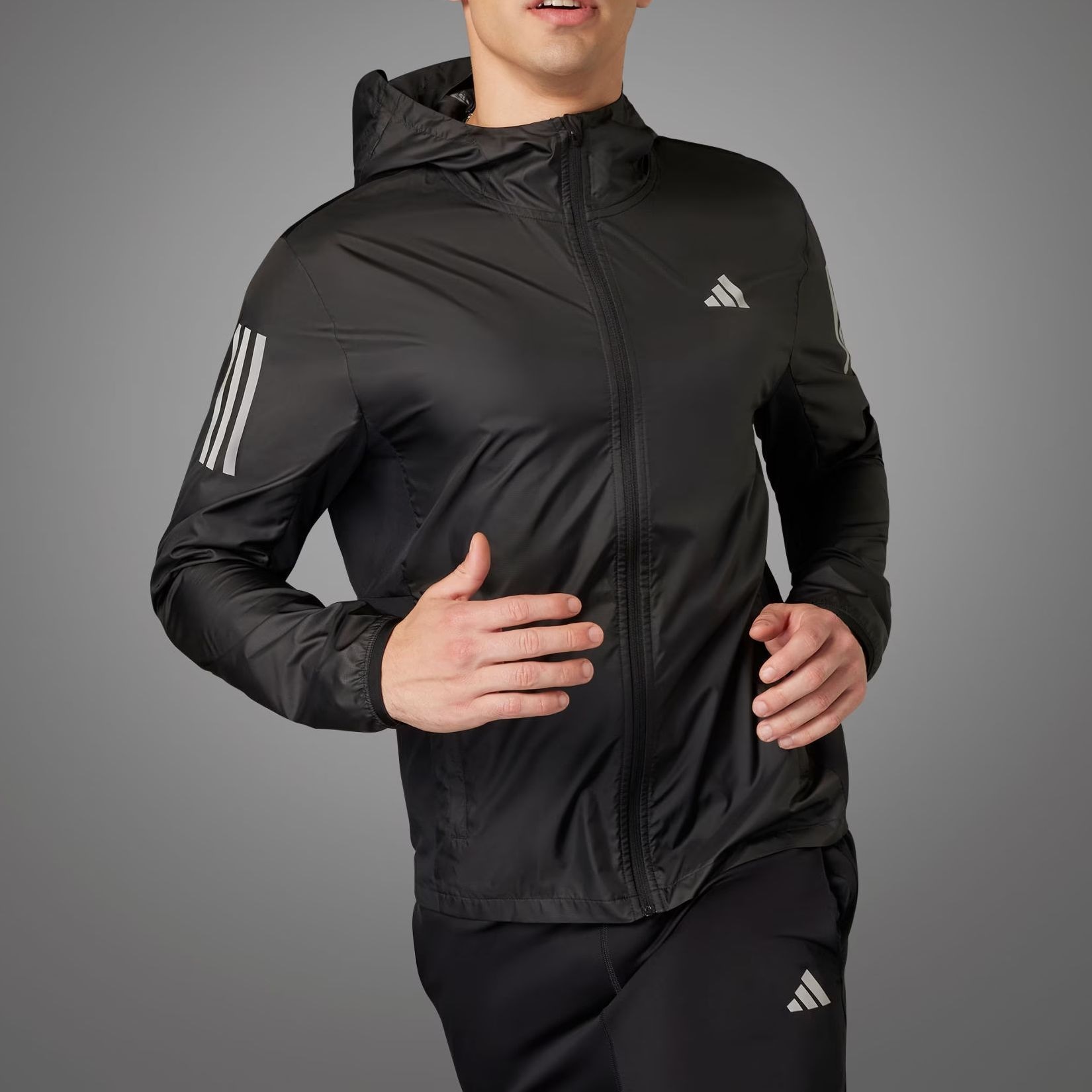 Adidas Own The Run Jacket — фото 3