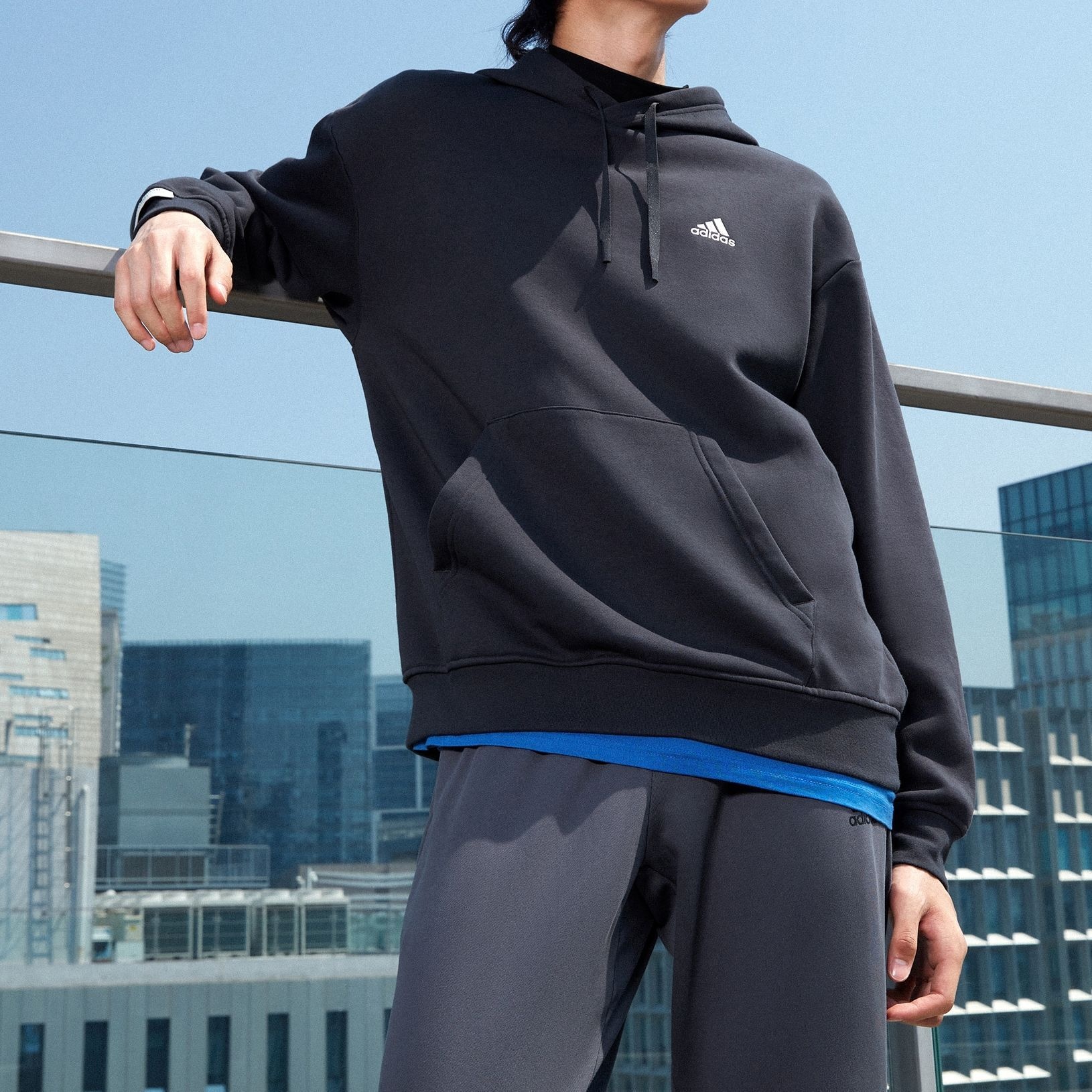 Adidas Hoodie Black — фото 4