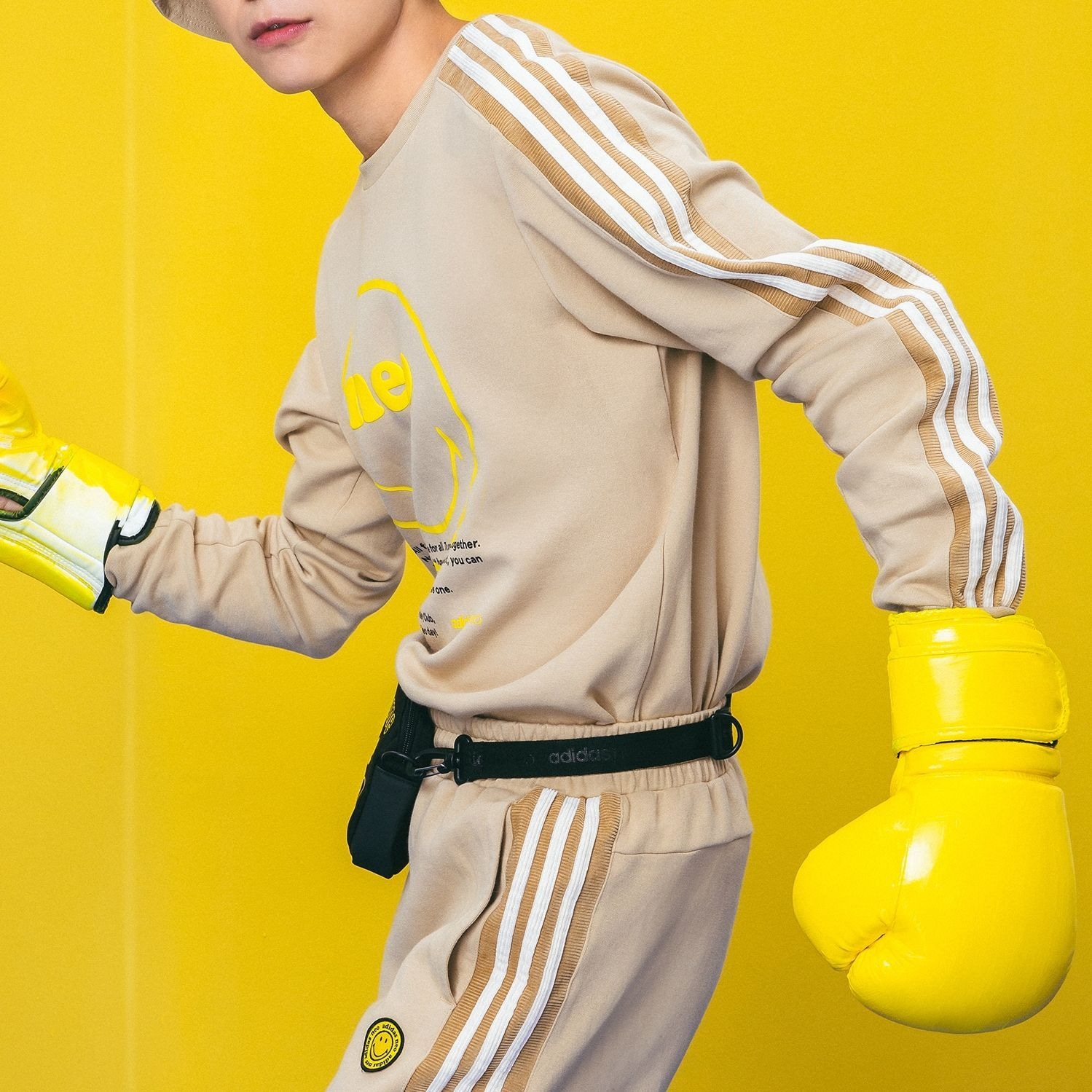 Adidas neo x SMILEY M Smly Swt — фото 5
