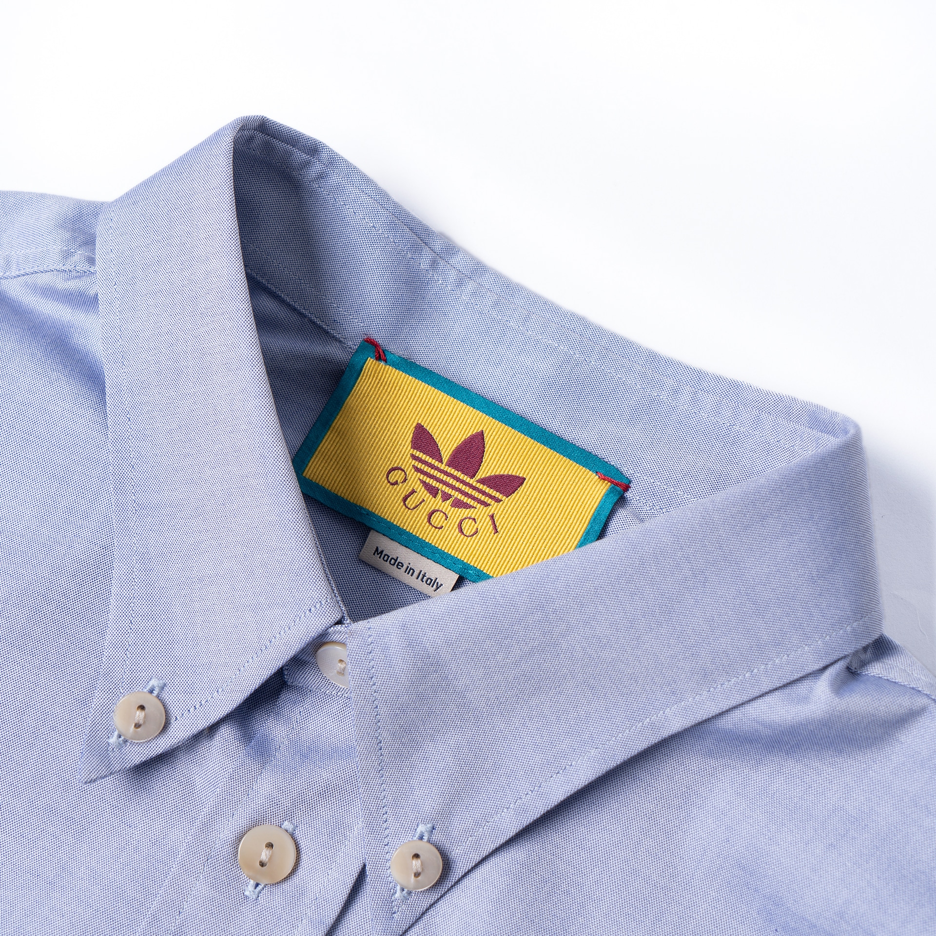 Gucci x Adidas SS22 Light Blue Shirt — фото 3