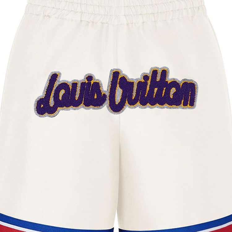 Louis Vuitton x NBA Basketball Shorts White — фото 6