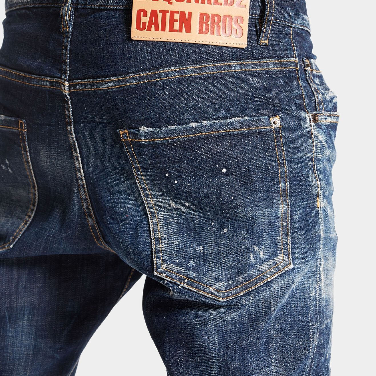Dsquared 2 DSQUARED2 Navy Blue Jeans — фото 4