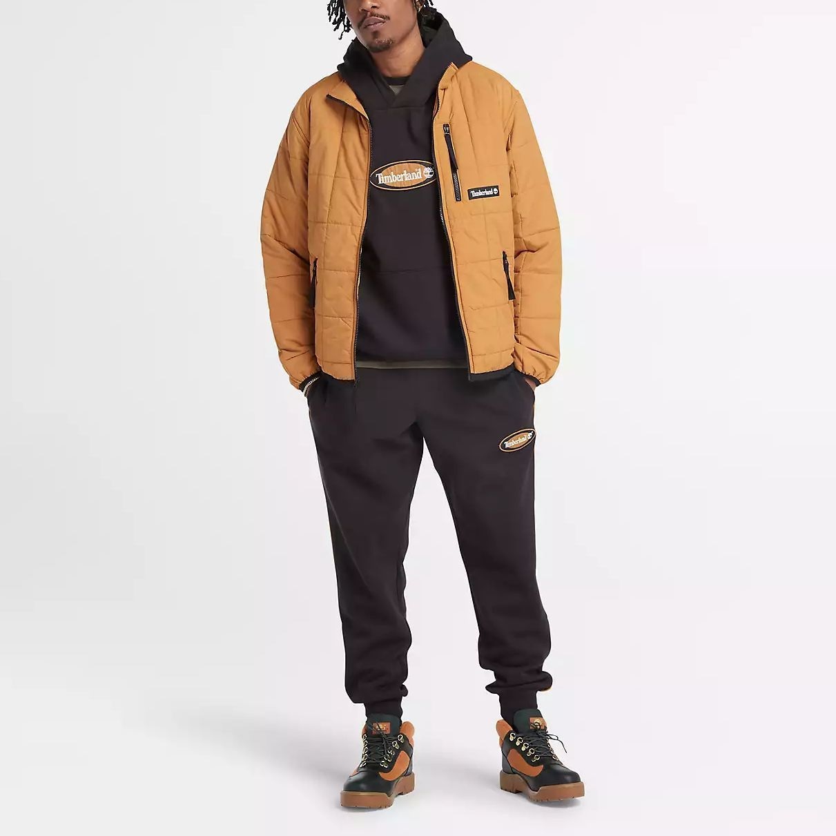 Timberland Oval Logo Patch Sweatpant Logo — фото 1