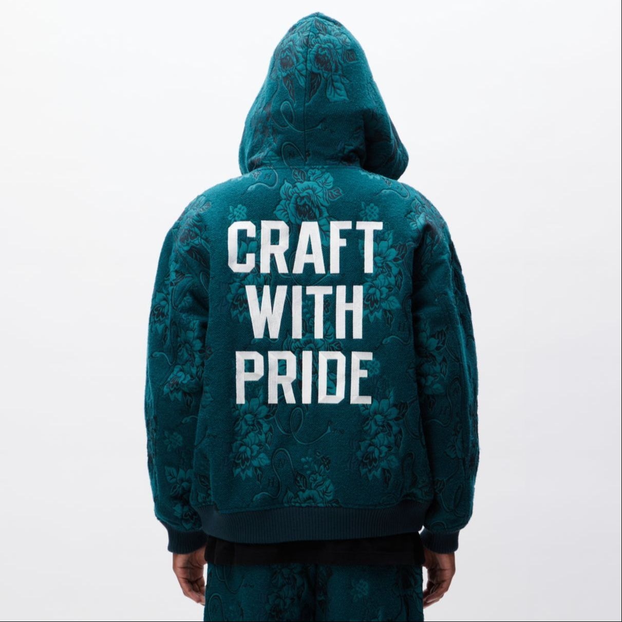Neighborhood Hooded Jacquard Zip Jacket — фото 3