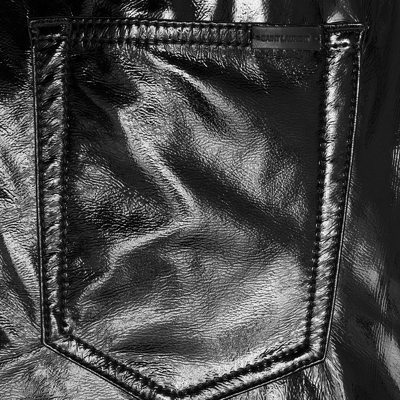 Saint Laurent FW22 Black Trousers — фото 5