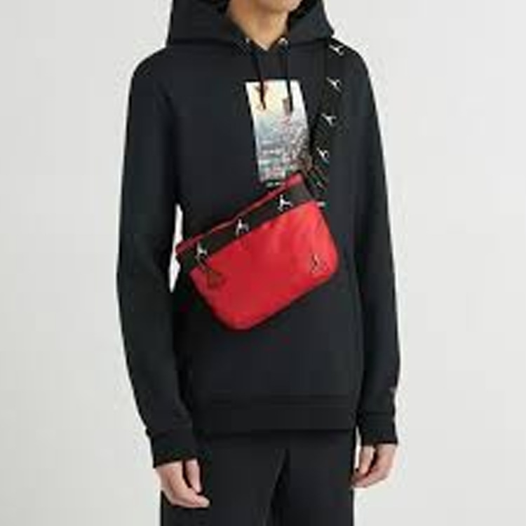 Jordan Waist Bag Red — фото 4