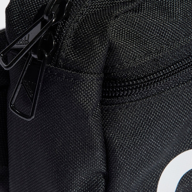 Adidas Waist Bag Black White — фото 4