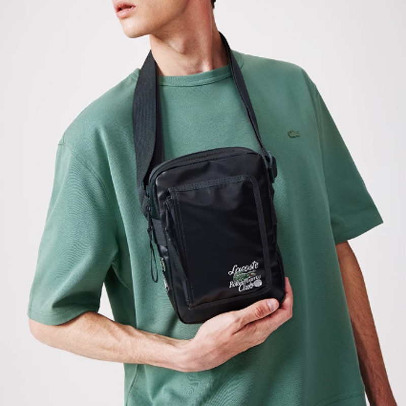Lacoste Crossbody Bag Black — фото 6