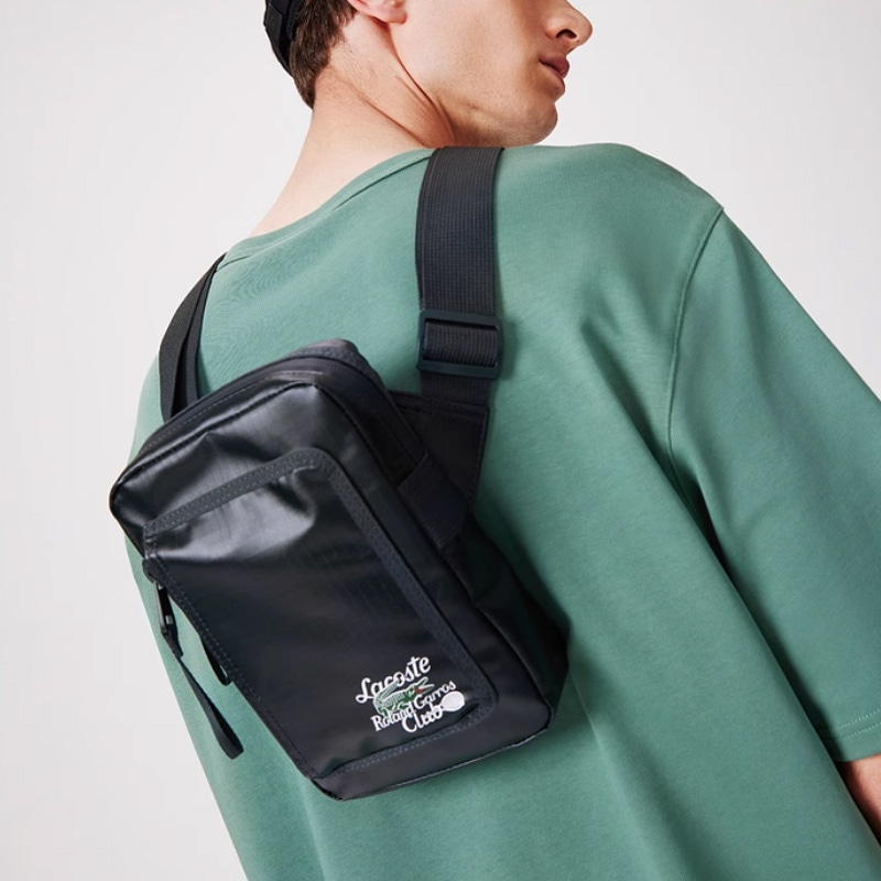 Lacoste Crossbody Bag Black — фото 5