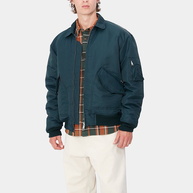 Carhartt WIP Olten Bomber Jacket — фото 4