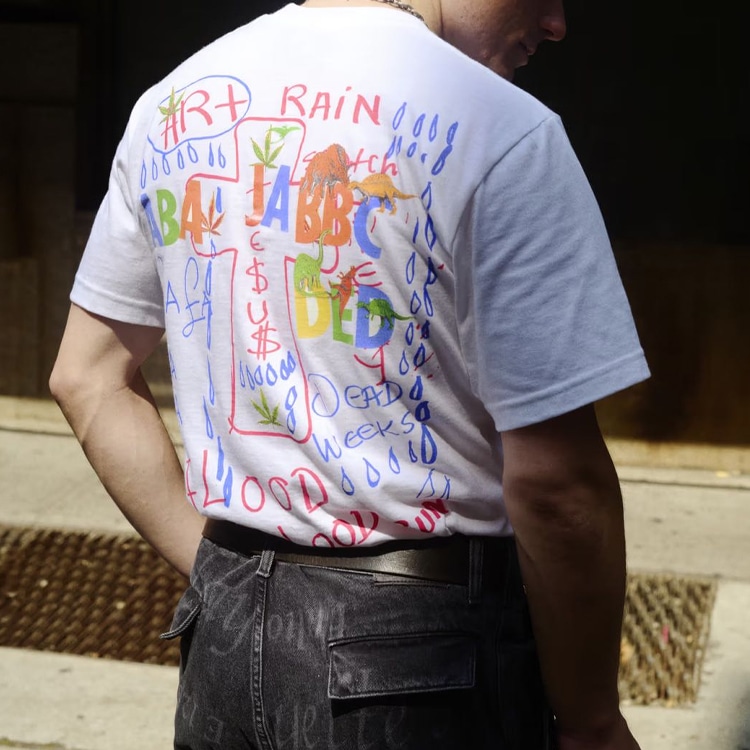 Supreme x Martine Rose Lee Scratch Perry Tee — фото 3