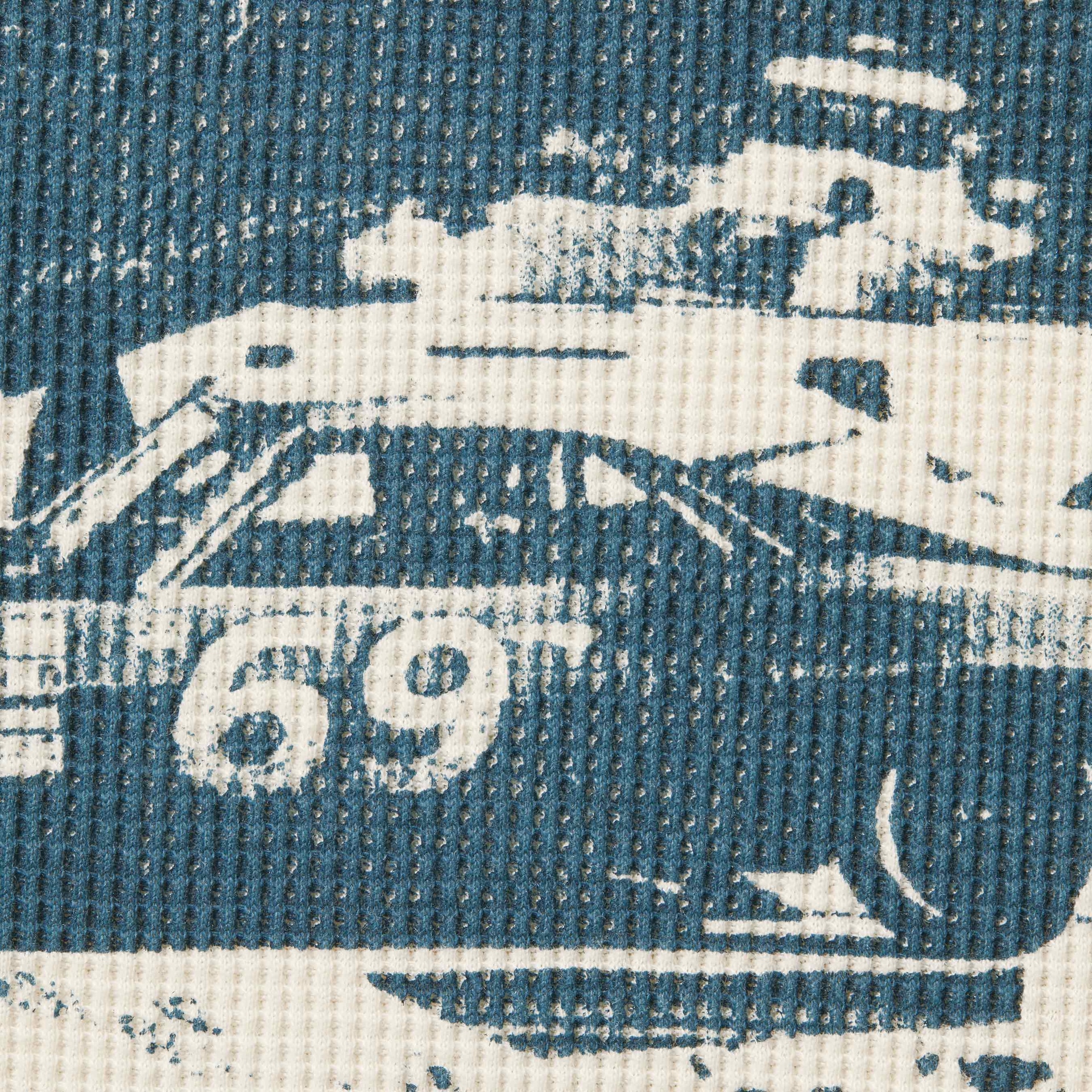 Supreme x HYSTERIC GLAMOUR Cars Thermal Blue — фото 3