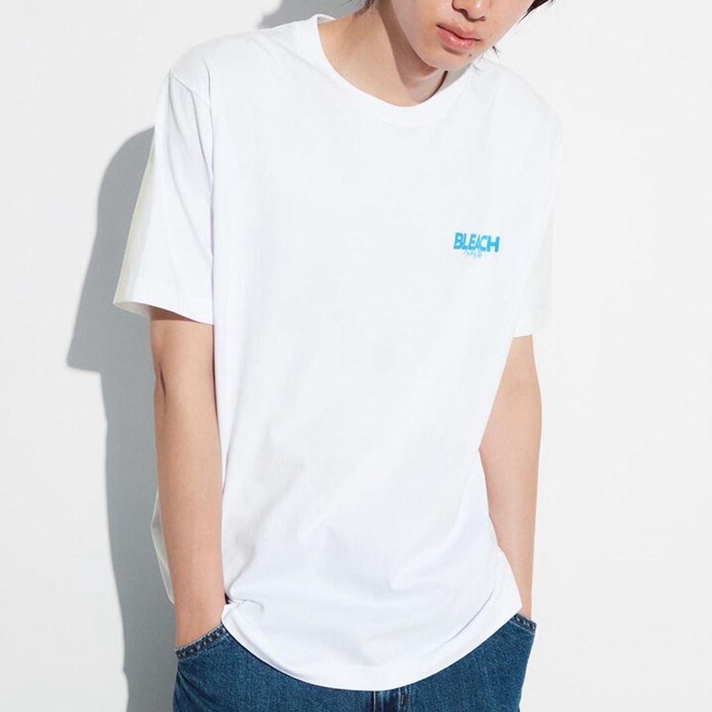 Uniqlo x BLEACH Graphic T-Shirt White — фото 3