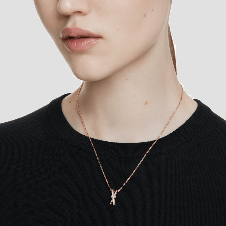 Swarovski Hyperbola Pendant Rose Gold — фото 3