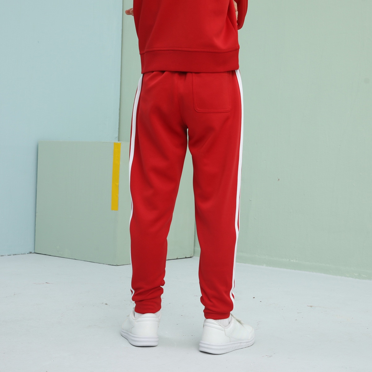 Adidas TAEKWONDO Series Kids Red White — фото 2