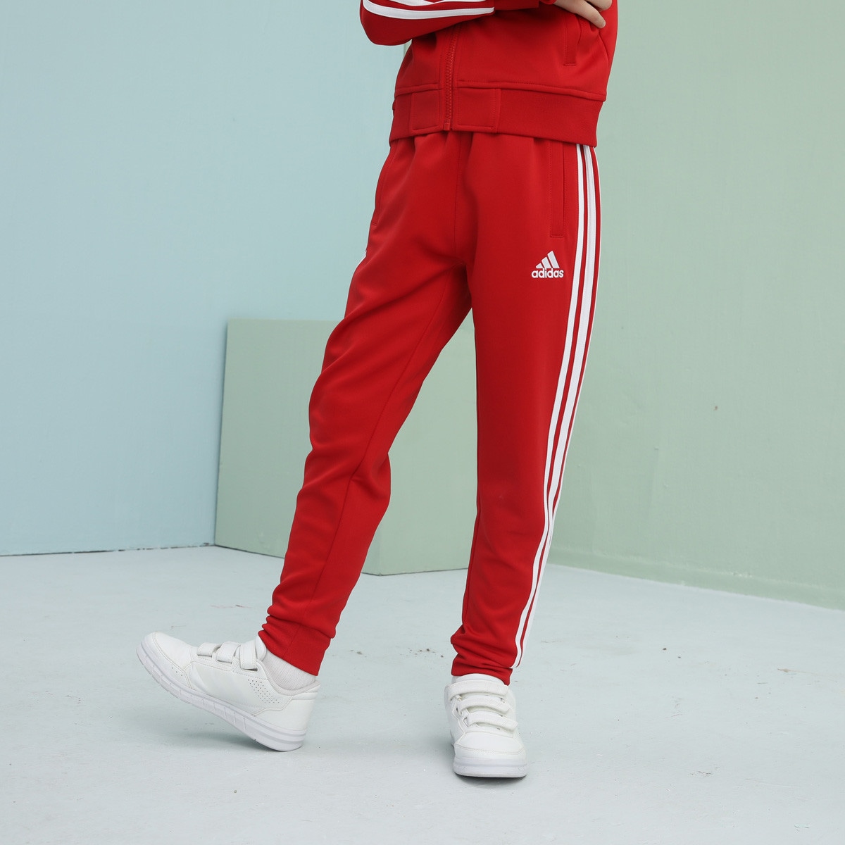 Adidas TAEKWONDO Series Kids Red White — фото 3