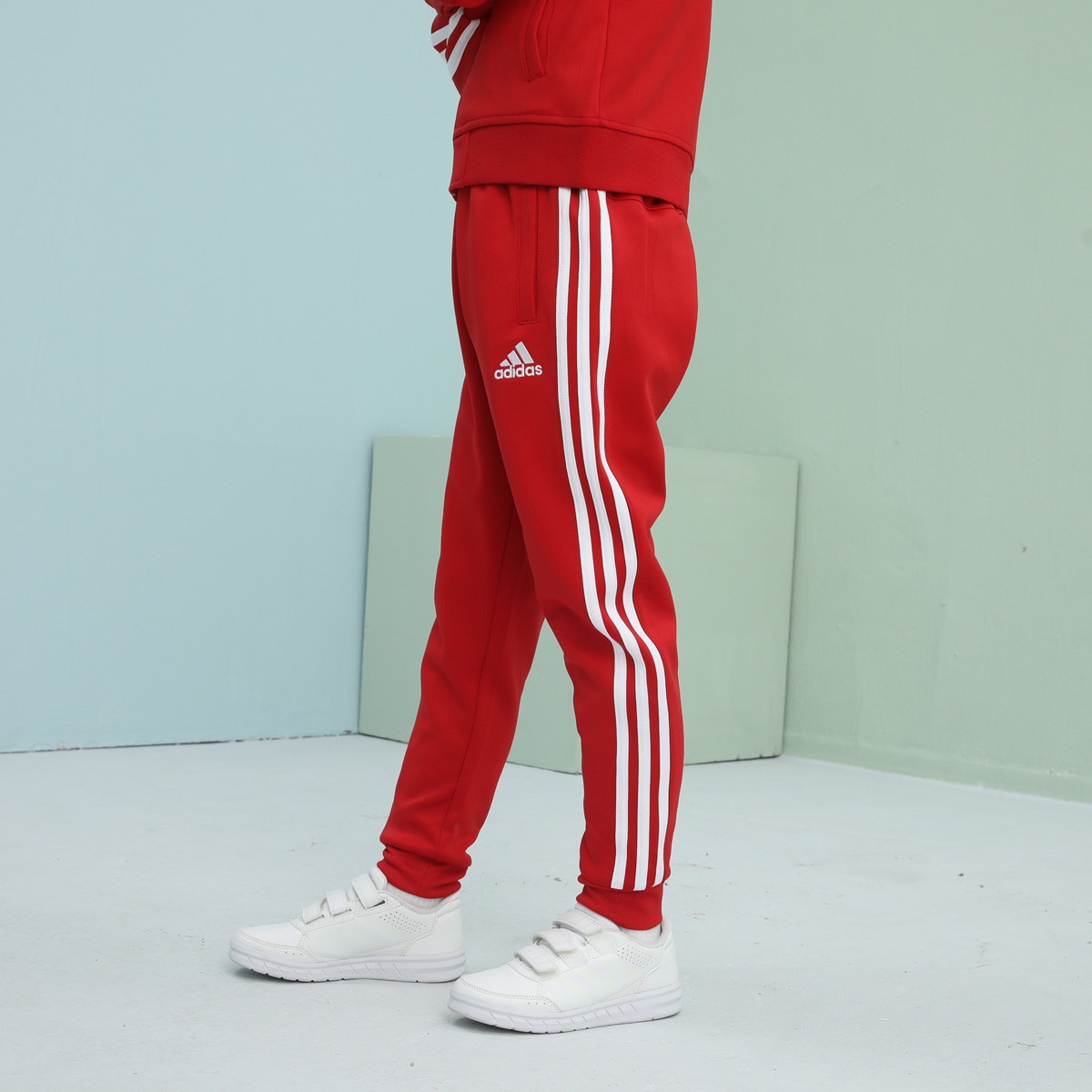 Adidas TAEKWONDO Series Kids Red White — фото 4
