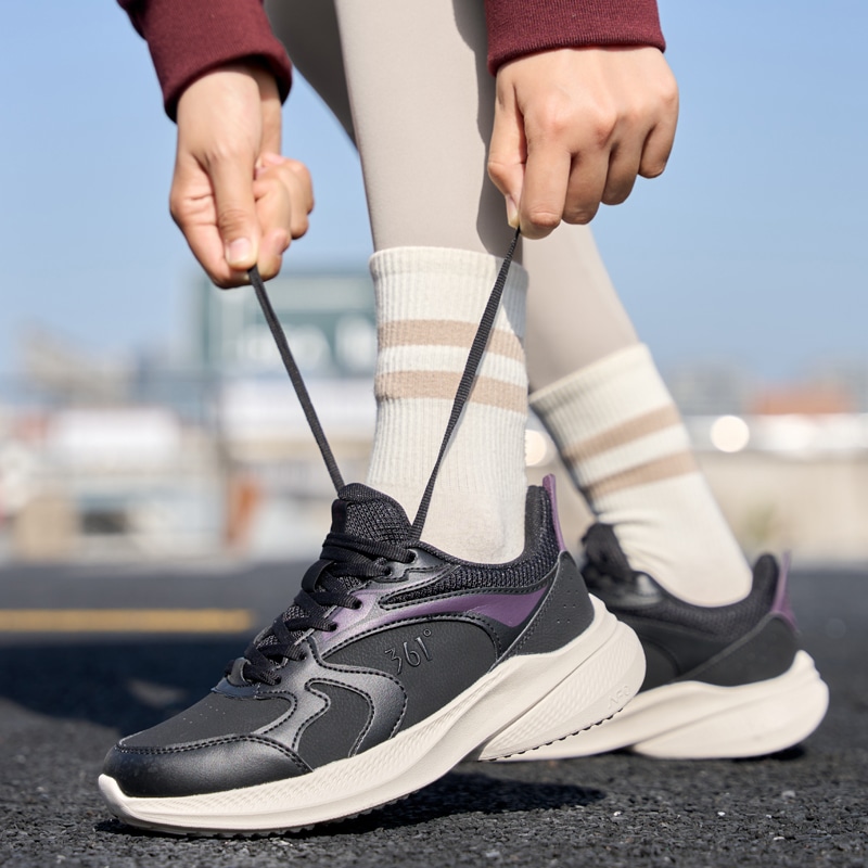 361° Running Shoes Black Purple — фото 6