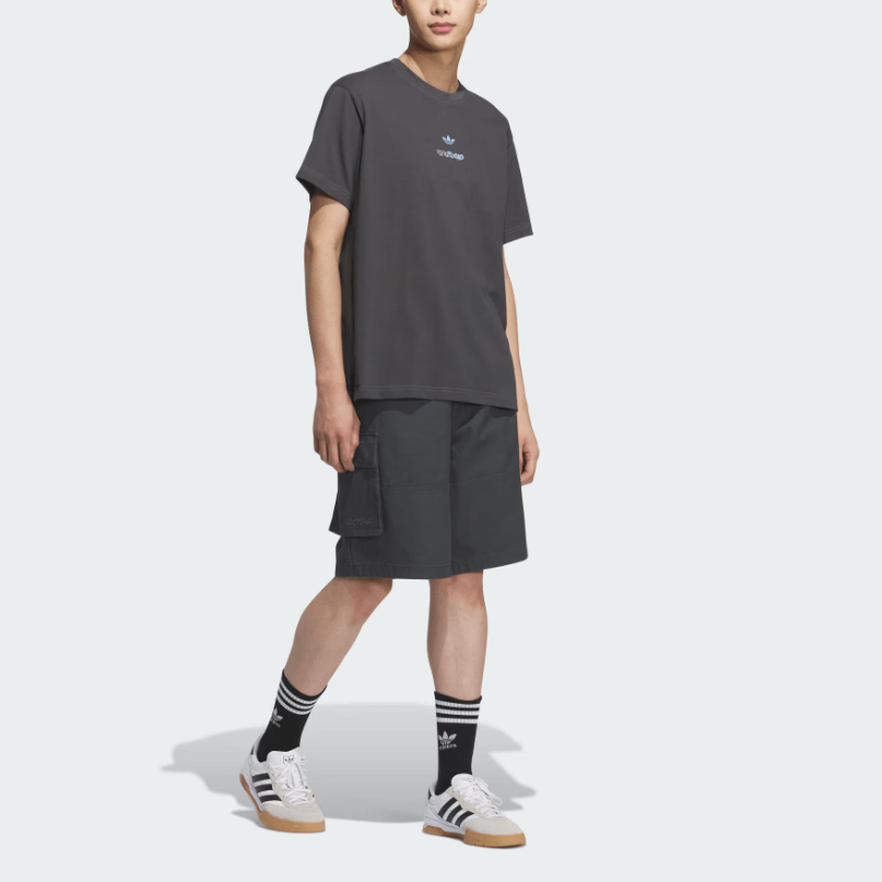 Adidas originals SHORT SLEEVE T-SHIRT LogoT — фото 3
