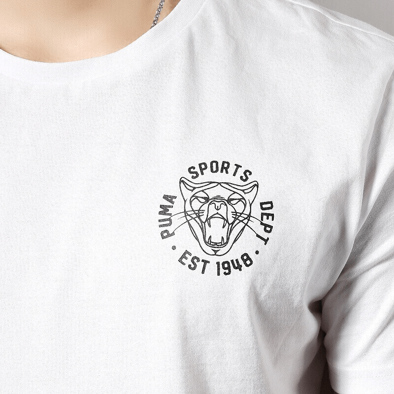 Puma Graphic Vintage Cat Tee T — фото 5