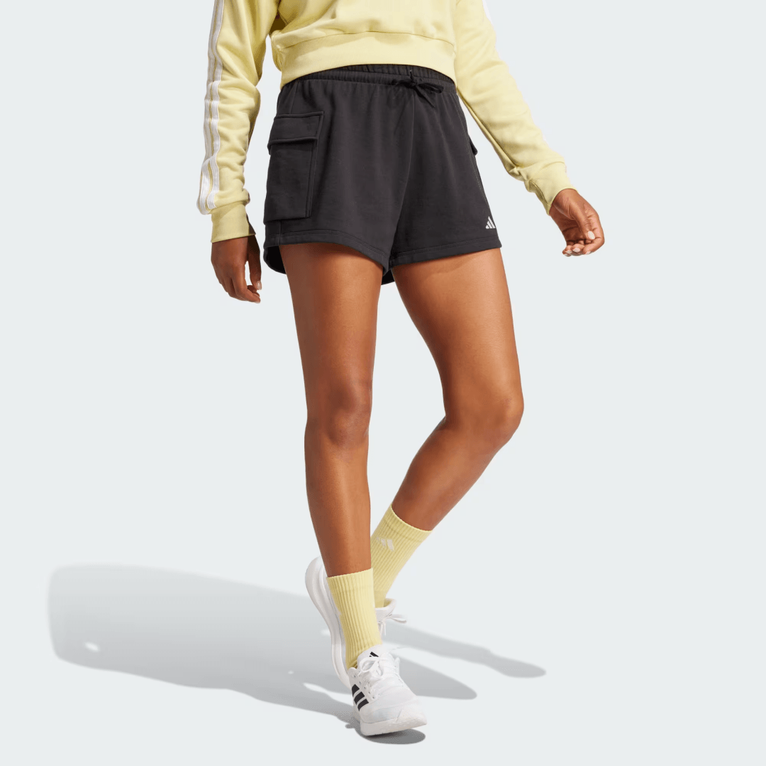Adidas ESSENTIALS Sportswear French Terry Cargo Logo — фото 3