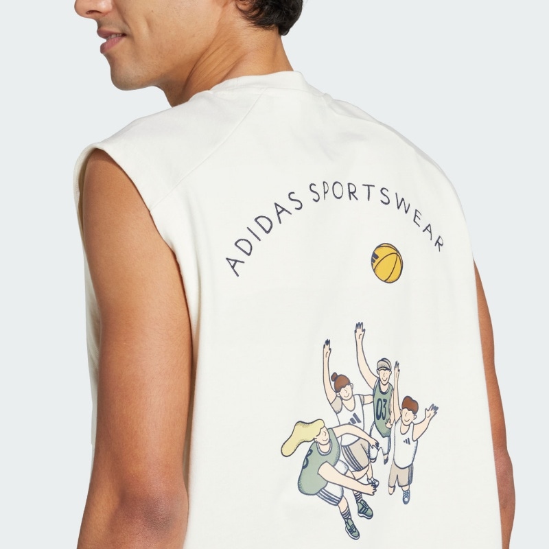 Adidas Sportswear CODES DOODLE HOOP GRAPHIC — фото 4