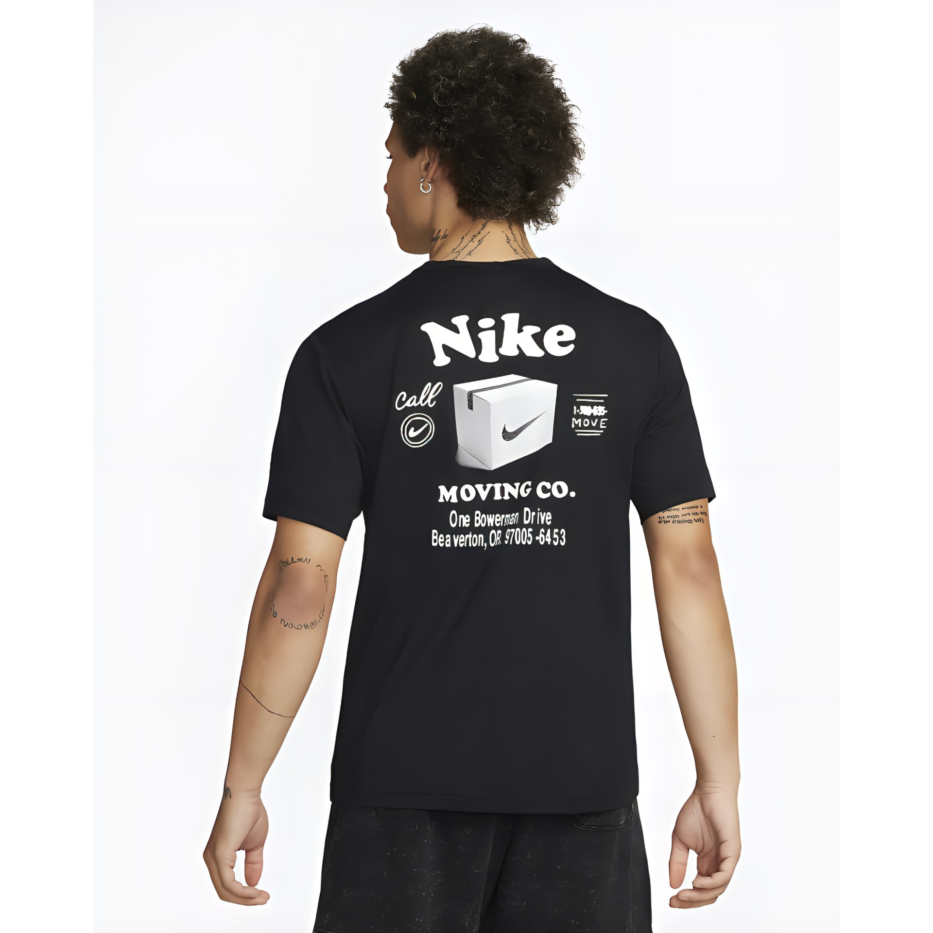 Nike Dri-FIT UV Hyverse Logo T — фото 4