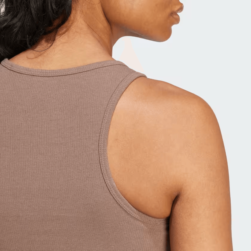 Adidas Essentials Tank Brown — фото 4