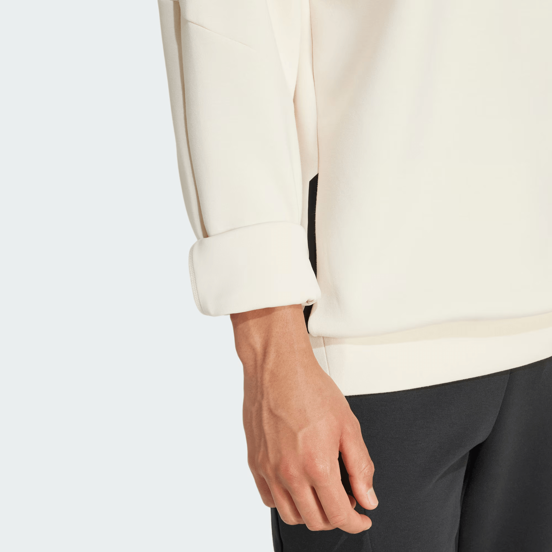 Adidas AEROREADY FW24 TRAINING CREW SWEATSHIRT logo — фото 4
