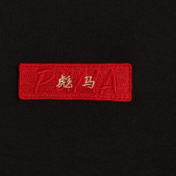 Puma Logo Stripe Jacket Black — фото 5