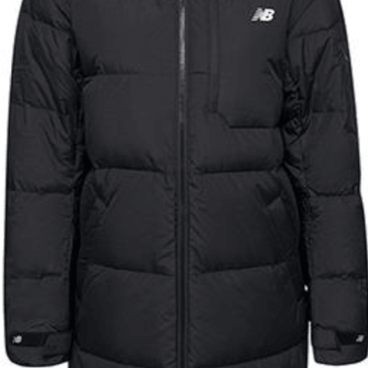 New Balance Mid-Length Down Jacket Black — фото 3