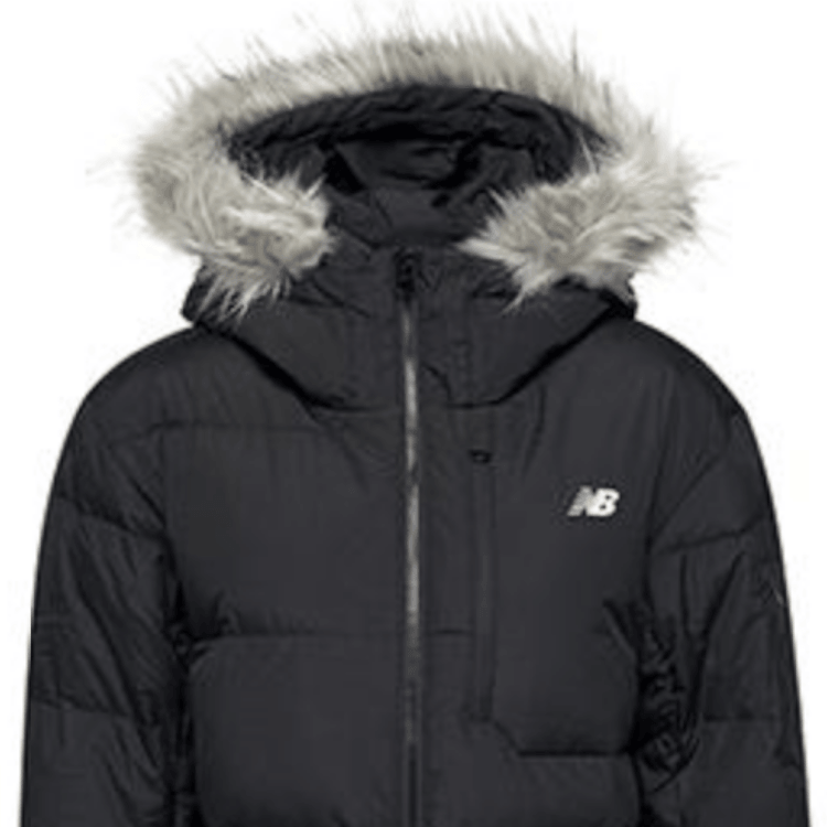 New Balance Mid-Length Down Jacket Black — фото 2