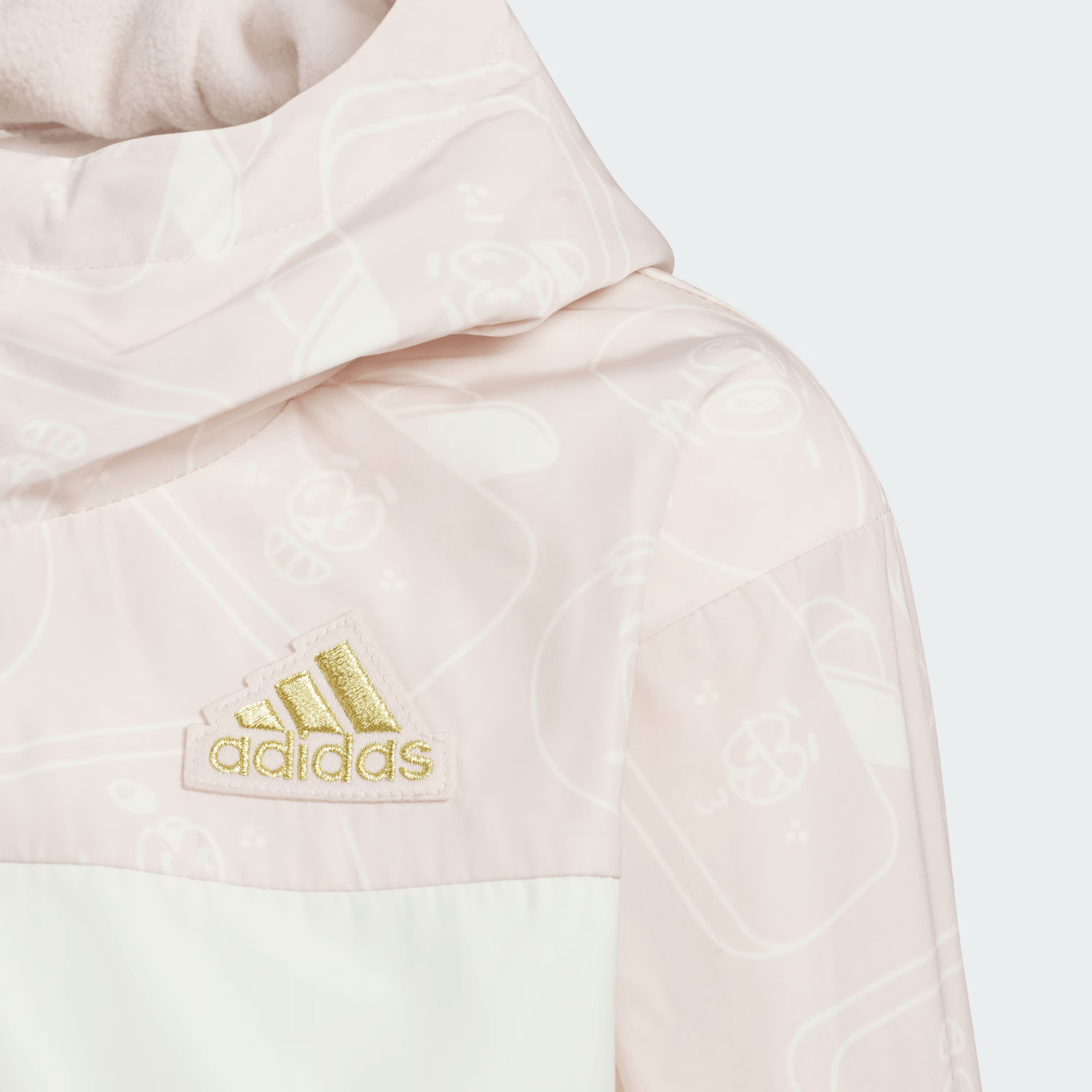Adidas FW23 Dragon Year CNY Hoodie Jacket Kids Pink — фото 2