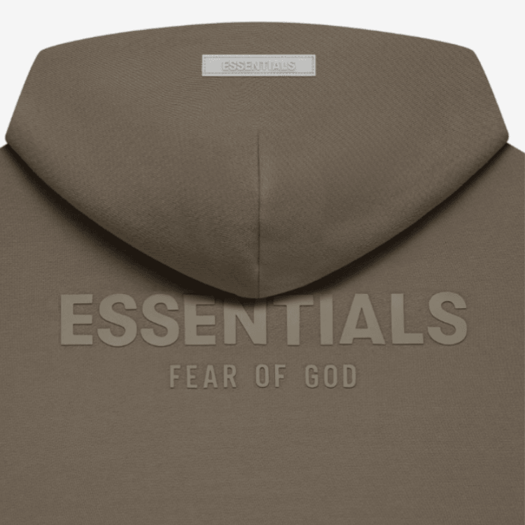 Fear Of God Essentials FW21 Kids Pullover Hoodie Harvest Logo — фото 3