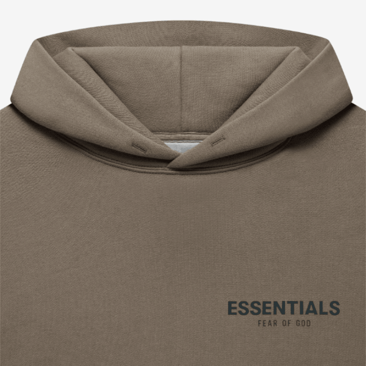 Fear Of God Essentials FW21 Kids Pullover Hoodie Harvest Logo — фото 2