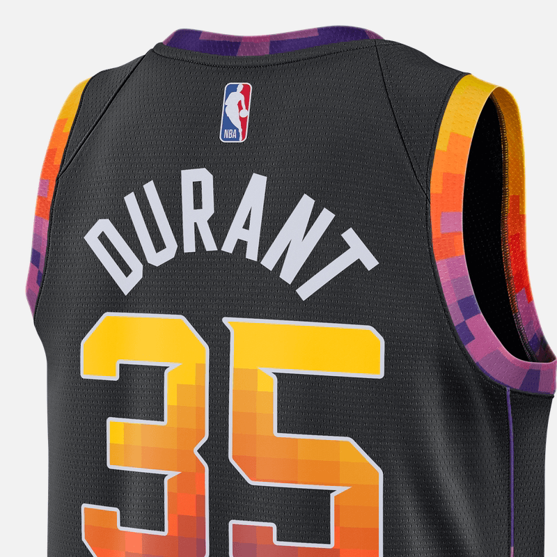 Nike Dri-Fit NBA Swingman Phoenix Suns Durant Black — фото 3