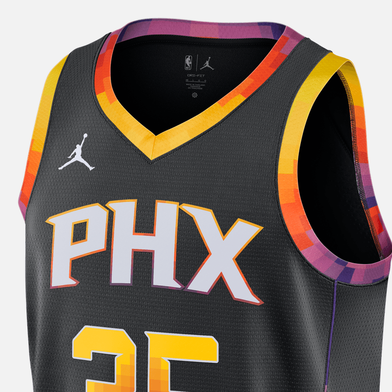 Nike Dri-Fit NBA Swingman Phoenix Suns Durant Black — фото 2