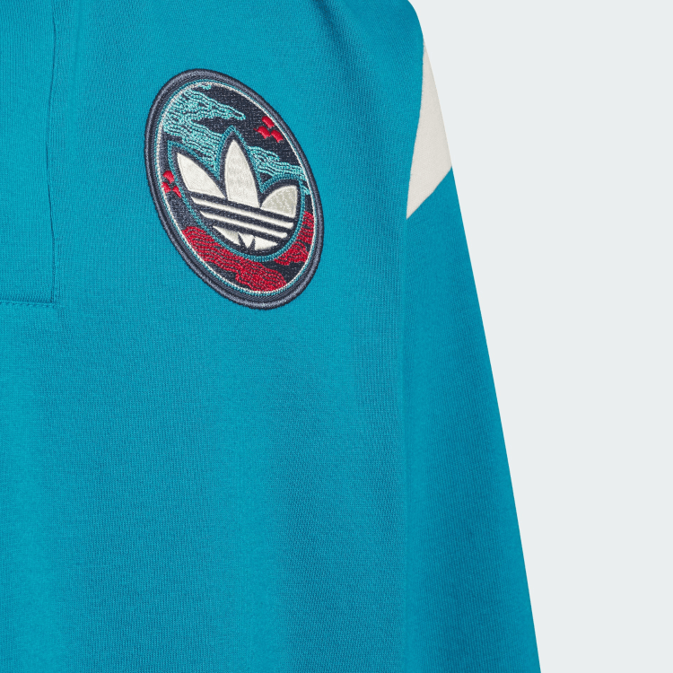 Adidas originals x FEIFEI RUAN FW23 logoPolo — фото 3