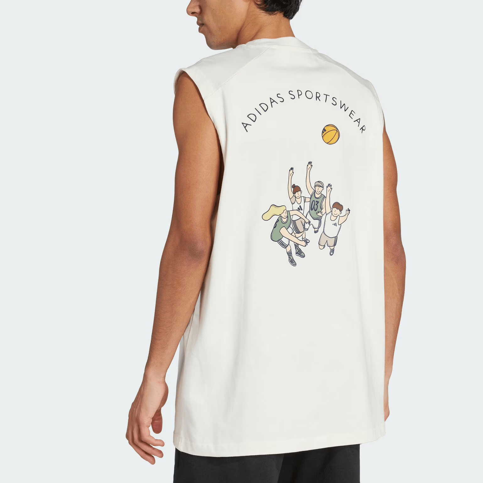Adidas Sportswear CODES DOODLE HOOP GRAPHIC — фото 3