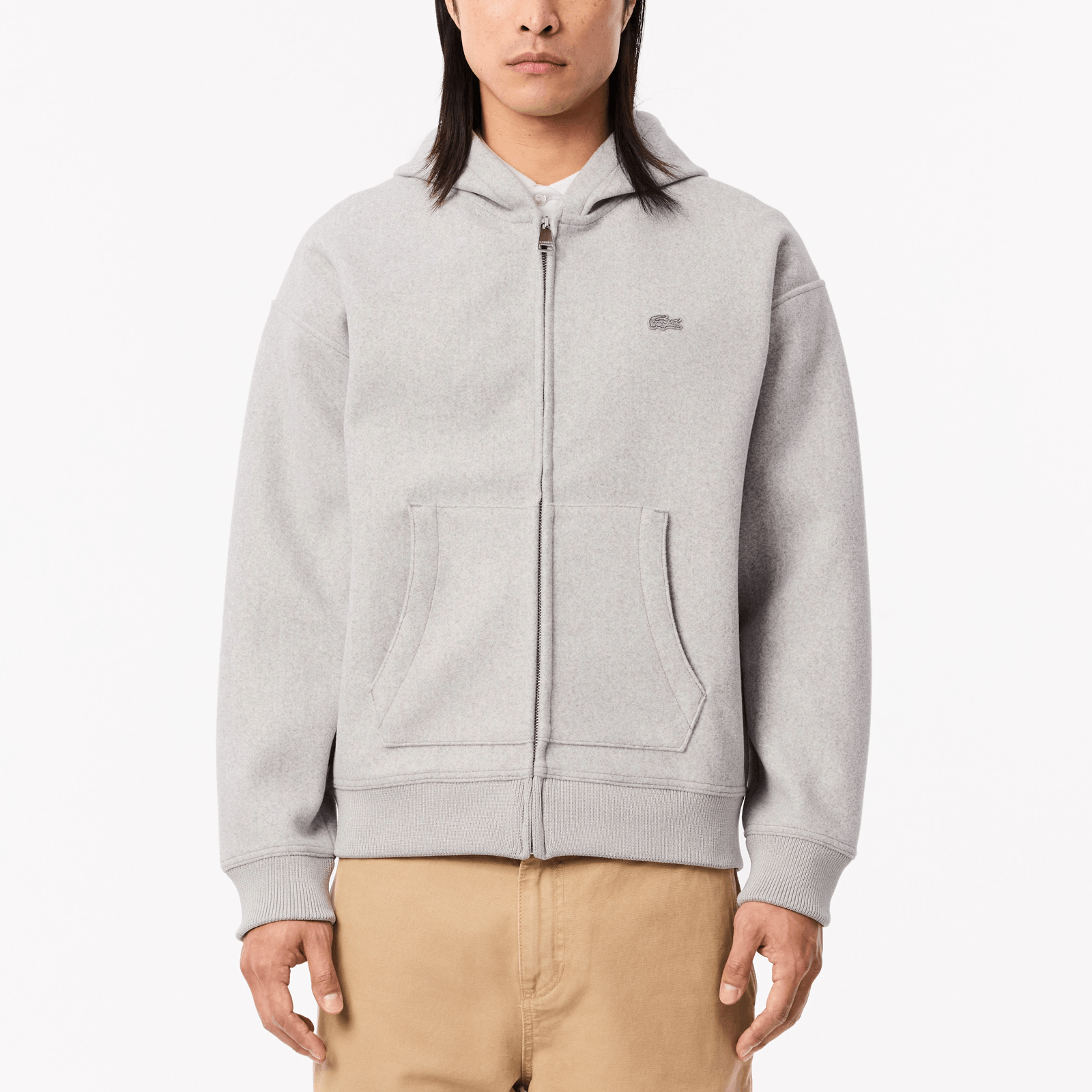 Lacoste Hoodie Grey — фото 2