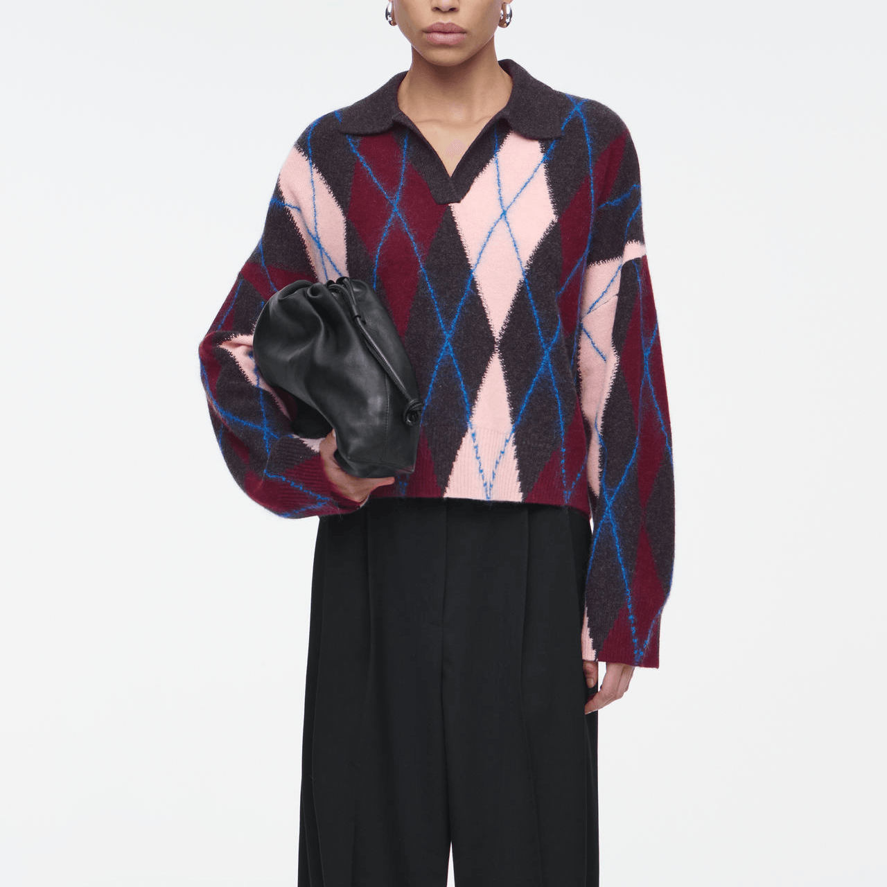 Cos Quilted Collar Knit Sweater — фото 3