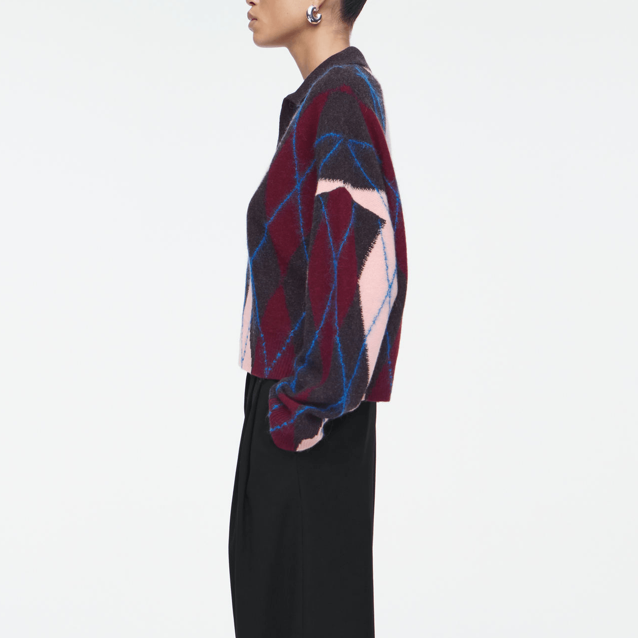 Cos Quilted Collar Knit Sweater — фото 5