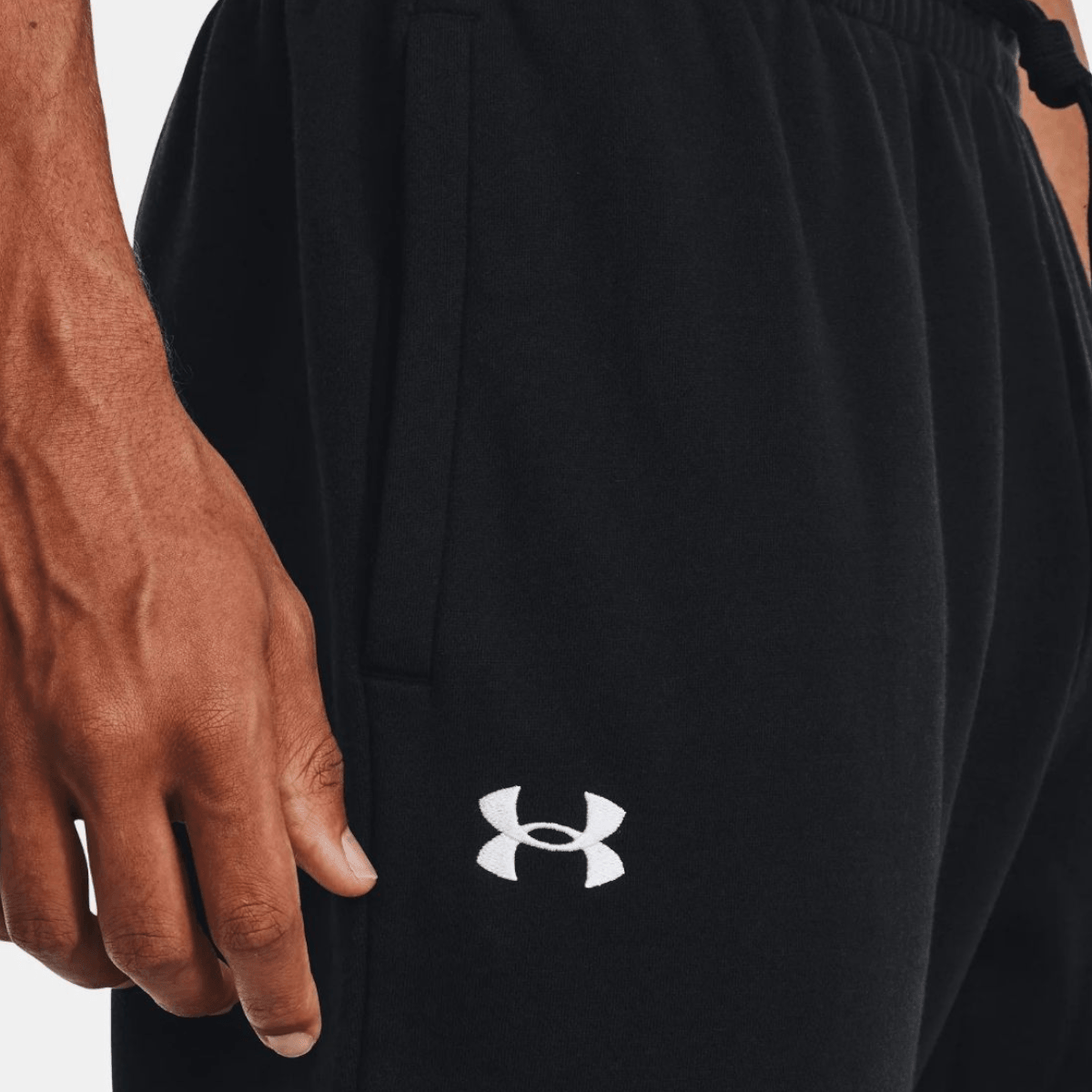 Under Armour Rival Fleece Joggers Black — фото 5