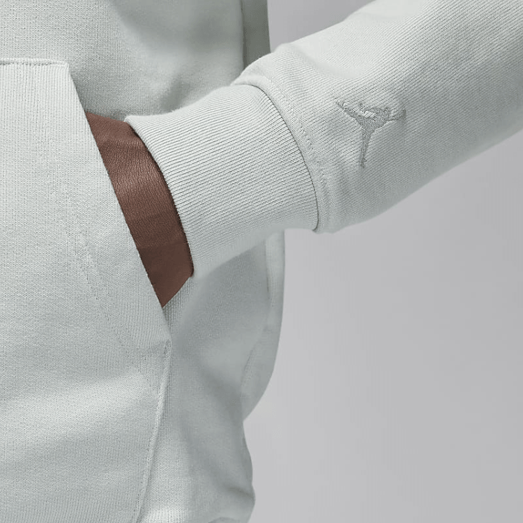 Jordan Wordmark Hoodie Silver — фото 3