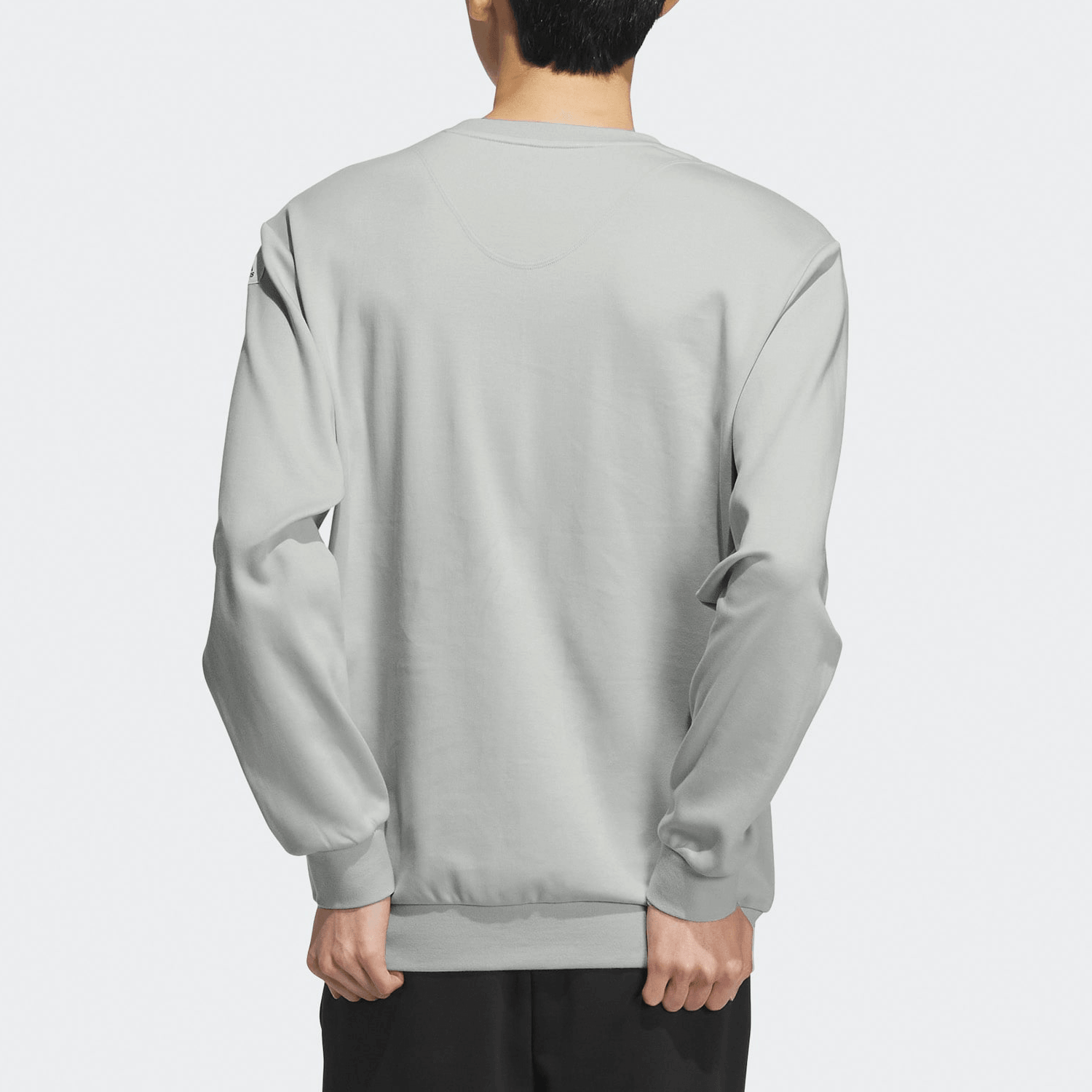 Adidas Sportswear Lounge Sweatshirt Silver Gray — фото 2