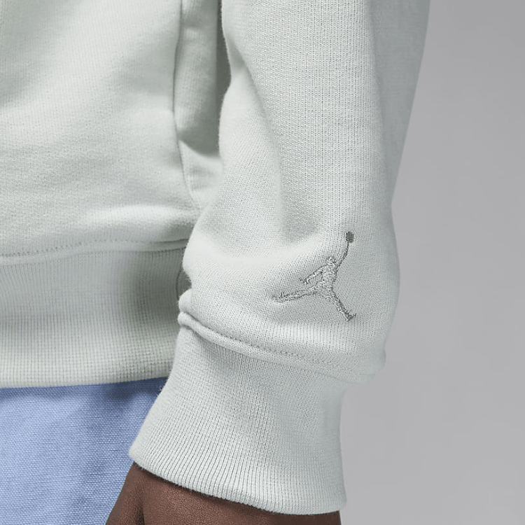 Jordan Wordmark Hoodie Silver — фото 4